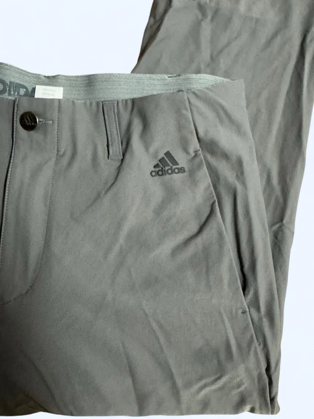adidas Men's Gray Golf Chinos